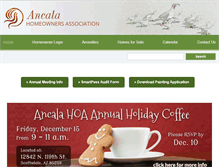 Tablet Screenshot of ancalahoa.org